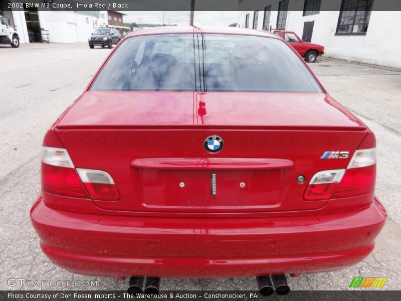  2002 M3 Coupe Imola Red