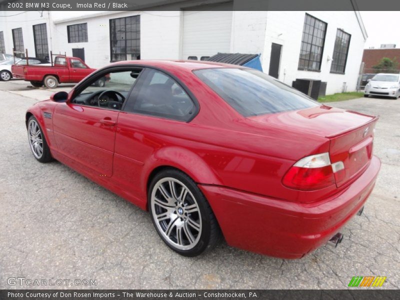  2002 M3 Coupe Imola Red