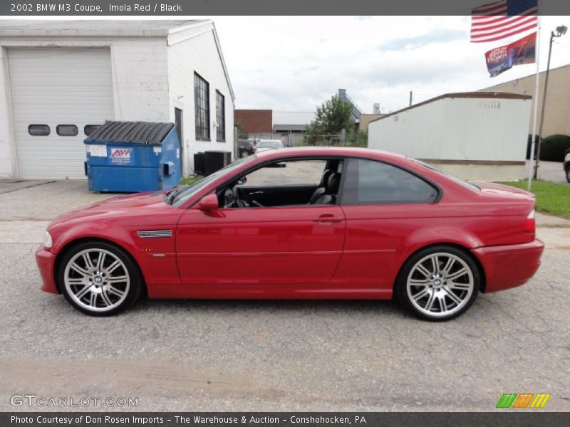  2002 M3 Coupe Imola Red