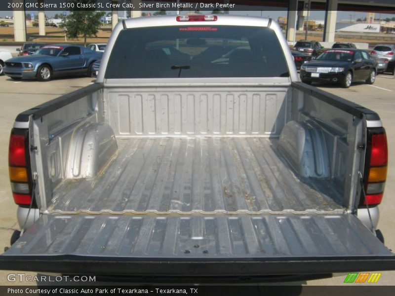Silver Birch Metallic / Dark Pewter 2007 GMC Sierra 1500 Classic SL Crew Cab
