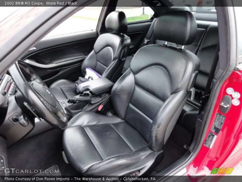  2002 M3 Coupe Black Interior