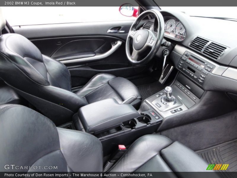  2002 M3 Coupe Black Interior