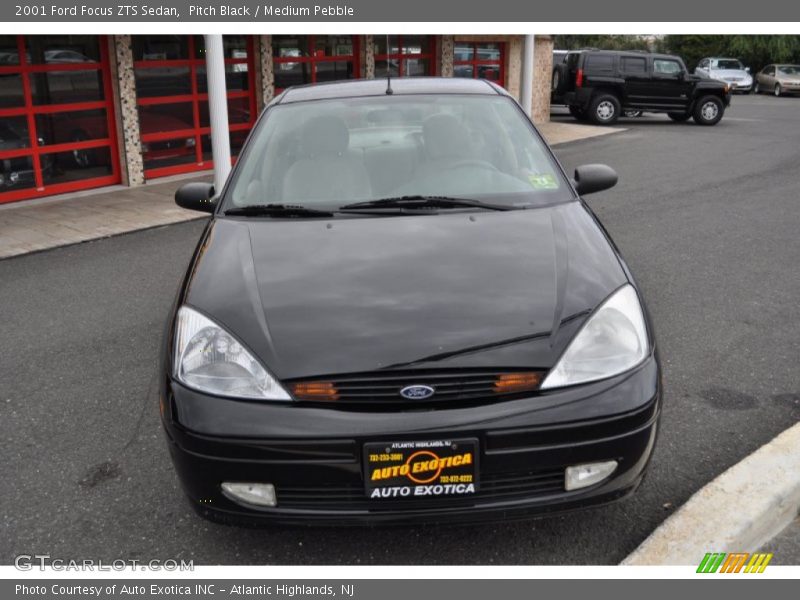 Pitch Black / Medium Pebble 2001 Ford Focus ZTS Sedan