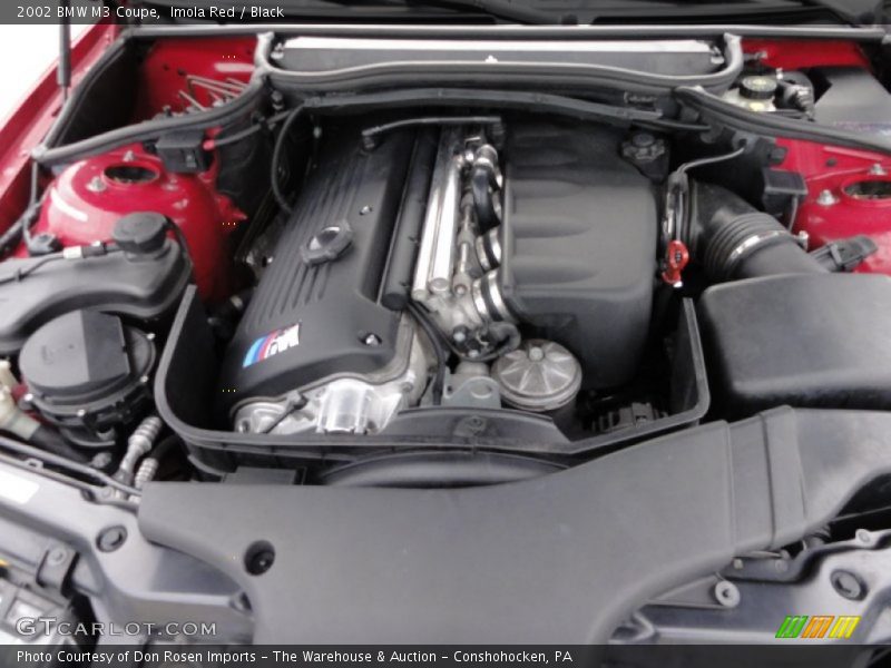  2002 M3 Coupe Engine - 3.2 Liter DOHC 24-Valve VVT Inline 6 Cylinder