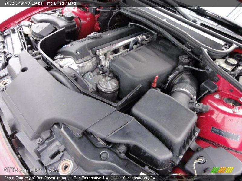  2002 M3 Coupe Engine - 3.2 Liter DOHC 24-Valve VVT Inline 6 Cylinder