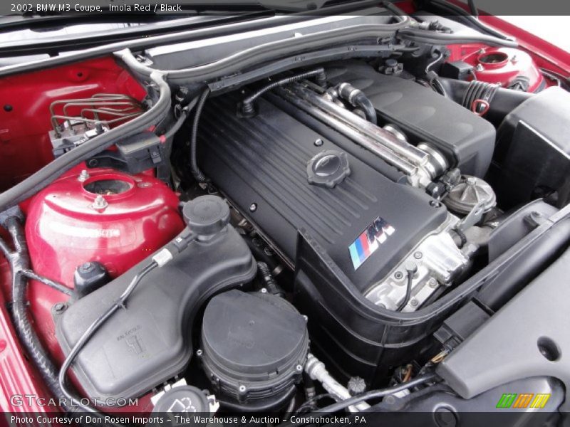  2002 M3 Coupe Engine - 3.2 Liter DOHC 24-Valve VVT Inline 6 Cylinder
