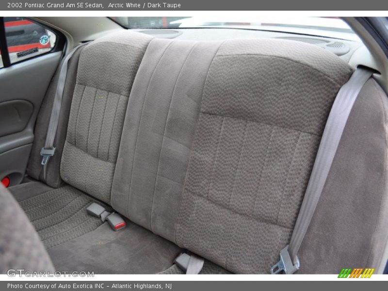  2002 Grand Am SE Sedan Dark Taupe Interior