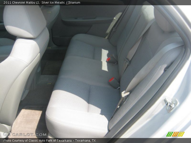 Silver Ice Metallic / Titanium 2011 Chevrolet Malibu LS