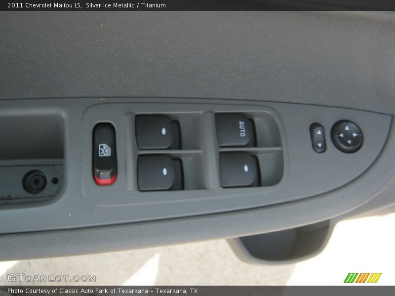Silver Ice Metallic / Titanium 2011 Chevrolet Malibu LS