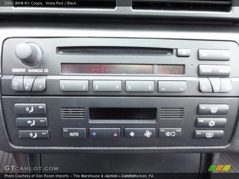 Audio System of 2002 M3 Coupe