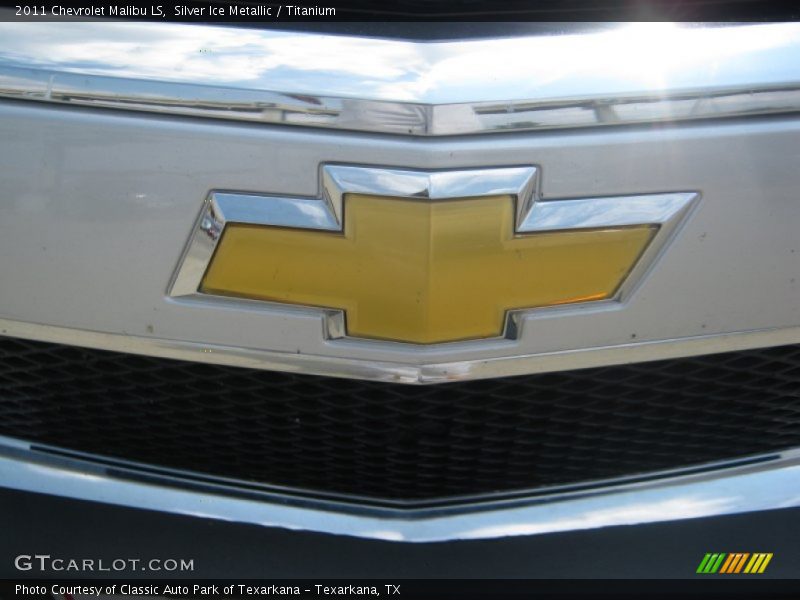 Silver Ice Metallic / Titanium 2011 Chevrolet Malibu LS