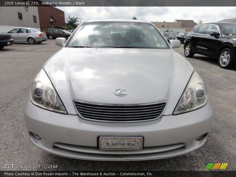 Alabaster Metallic / Black 2005 Lexus ES 330