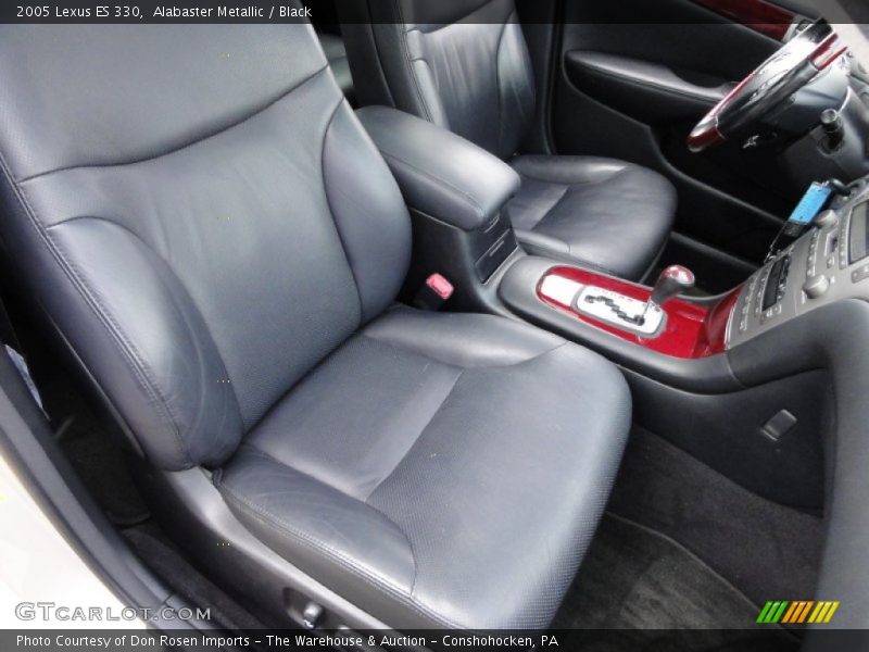 Alabaster Metallic / Black 2005 Lexus ES 330