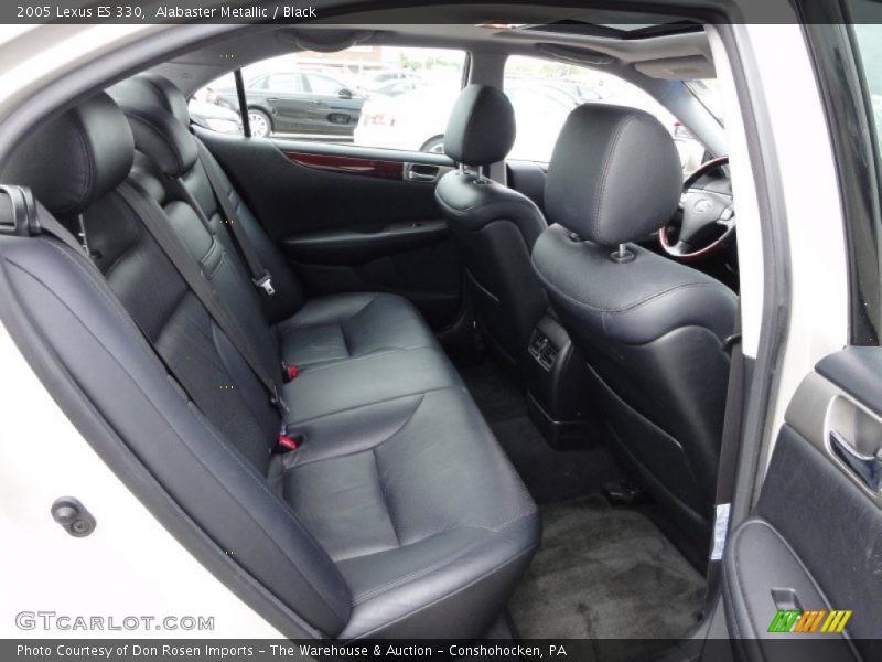 Alabaster Metallic / Black 2005 Lexus ES 330