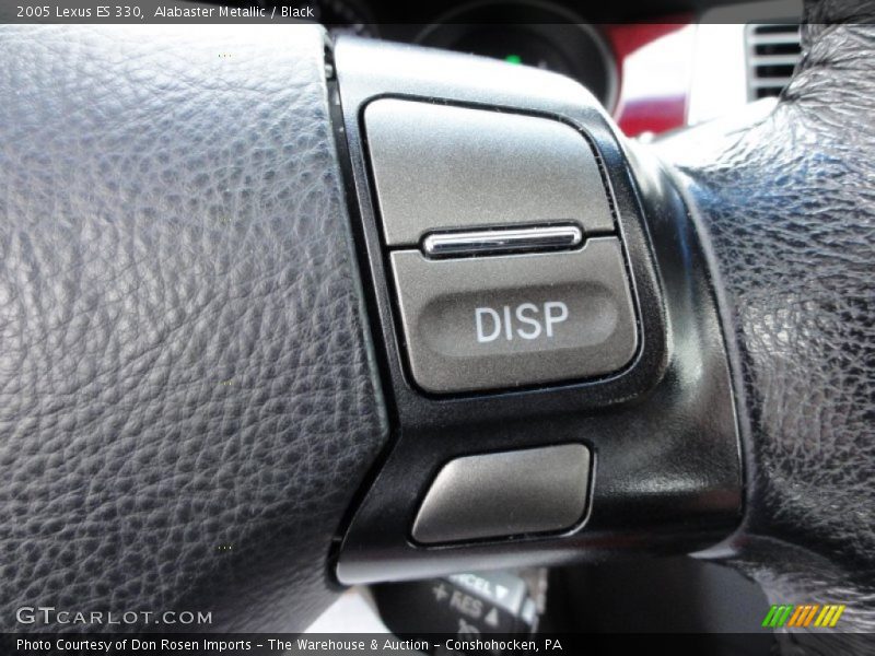 Alabaster Metallic / Black 2005 Lexus ES 330