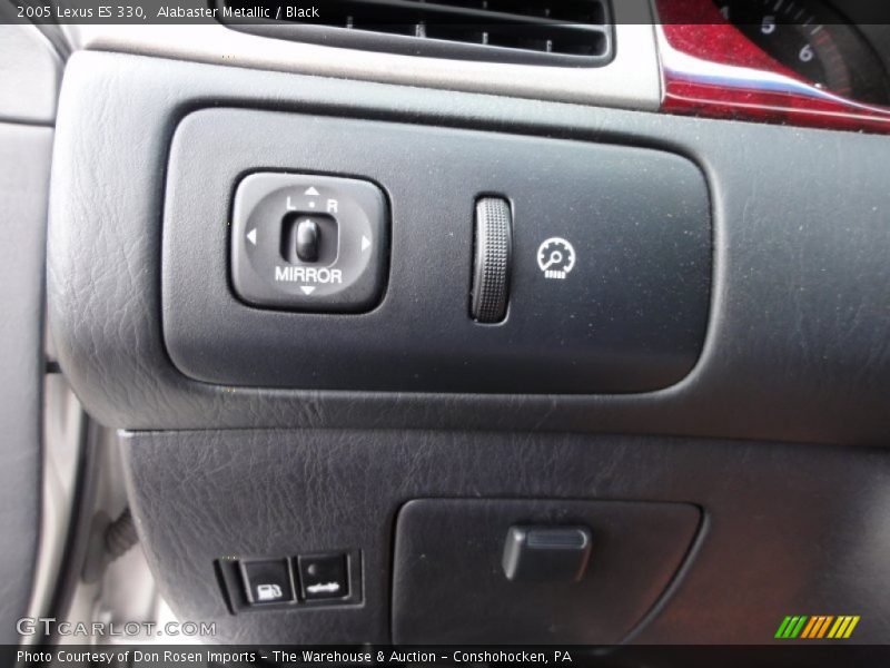 Alabaster Metallic / Black 2005 Lexus ES 330