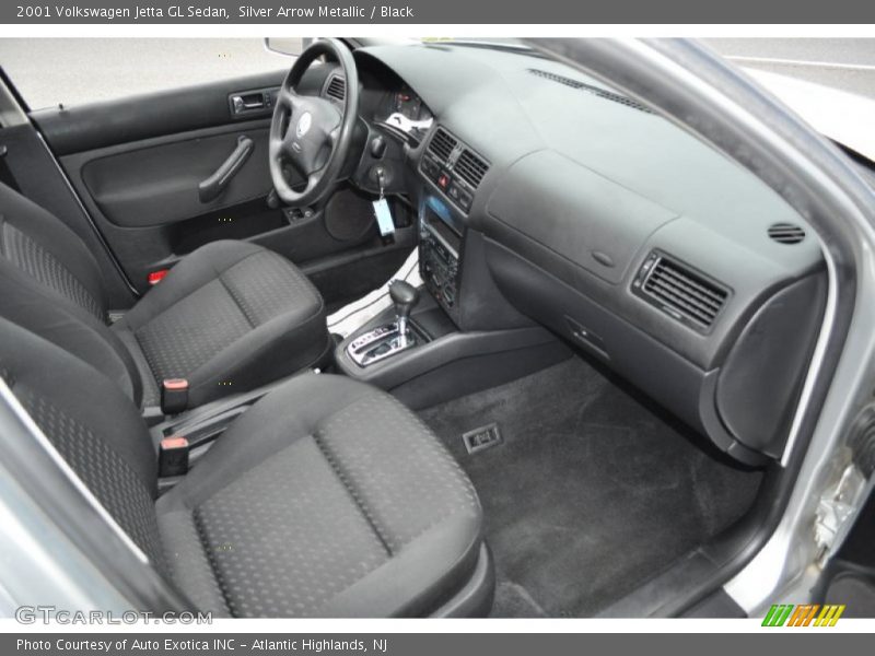  2001 Jetta GL Sedan Black Interior