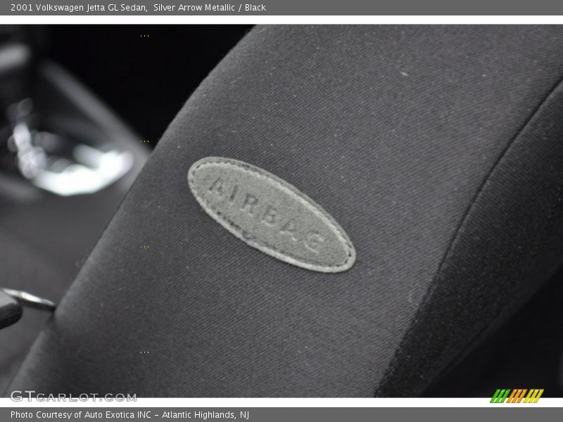 Silver Arrow Metallic / Black 2001 Volkswagen Jetta GL Sedan