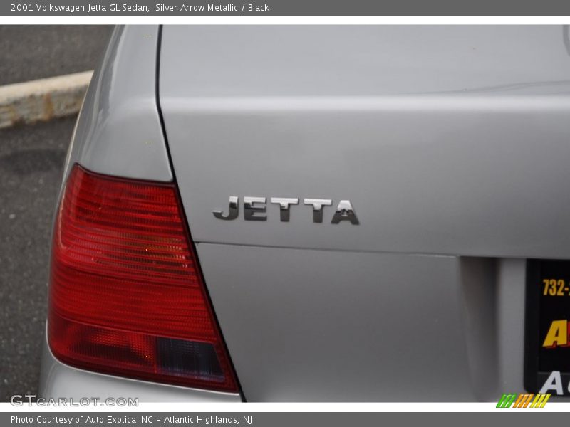 Silver Arrow Metallic / Black 2001 Volkswagen Jetta GL Sedan
