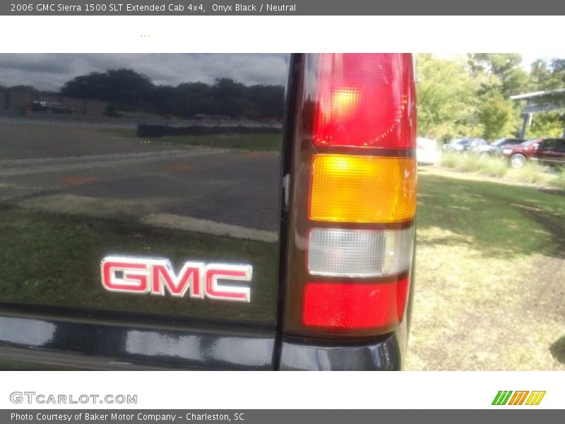 Onyx Black / Neutral 2006 GMC Sierra 1500 SLT Extended Cab 4x4