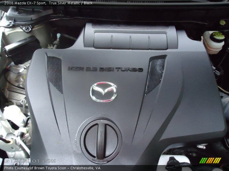 True Silver Metallic / Black 2008 Mazda CX-7 Sport