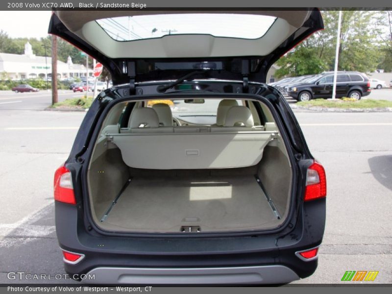 Black / Sandstone Beige 2008 Volvo XC70 AWD