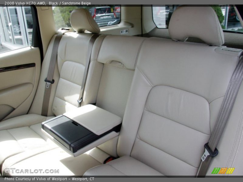 Black / Sandstone Beige 2008 Volvo XC70 AWD