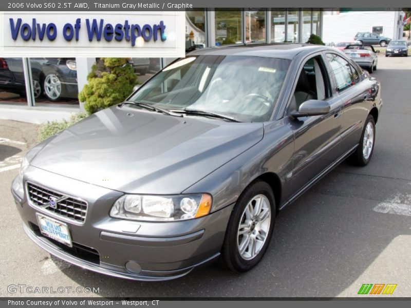 Titanium Gray Metallic / Graphite 2006 Volvo S60 2.5T AWD