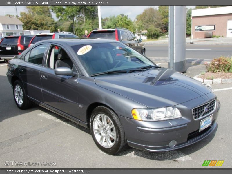 Titanium Gray Metallic / Graphite 2006 Volvo S60 2.5T AWD