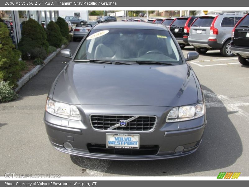 Titanium Gray Metallic / Graphite 2006 Volvo S60 2.5T AWD