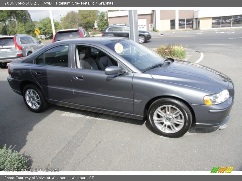 Titanium Gray Metallic / Graphite 2006 Volvo S60 2.5T AWD