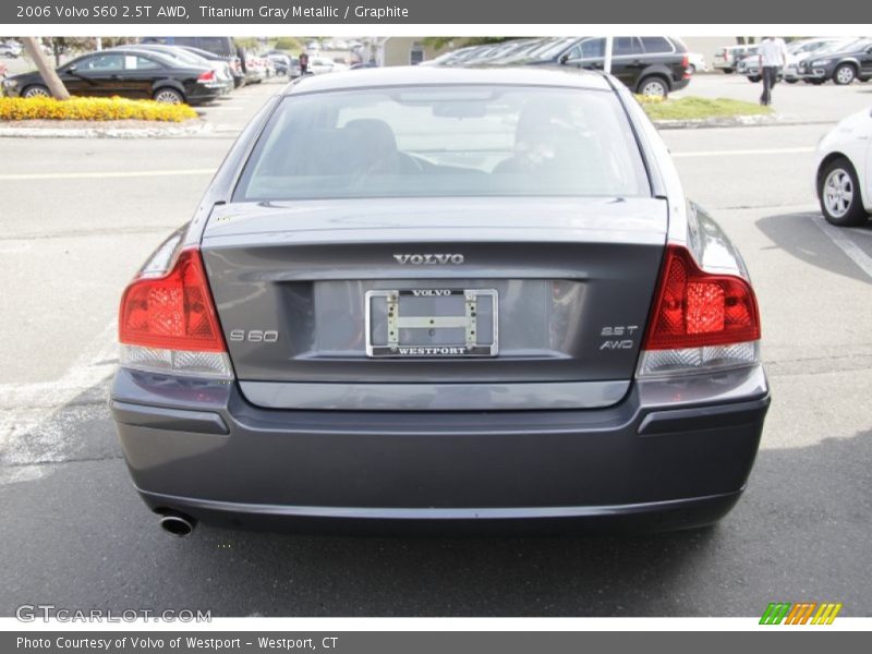 Titanium Gray Metallic / Graphite 2006 Volvo S60 2.5T AWD
