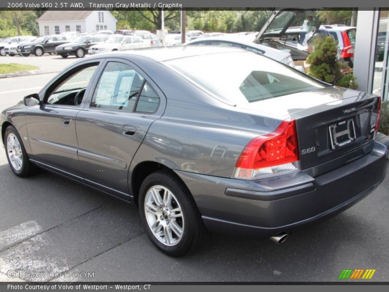 Titanium Gray Metallic / Graphite 2006 Volvo S60 2.5T AWD