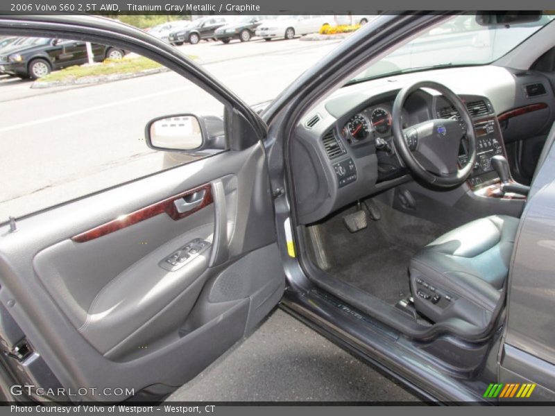 Titanium Gray Metallic / Graphite 2006 Volvo S60 2.5T AWD