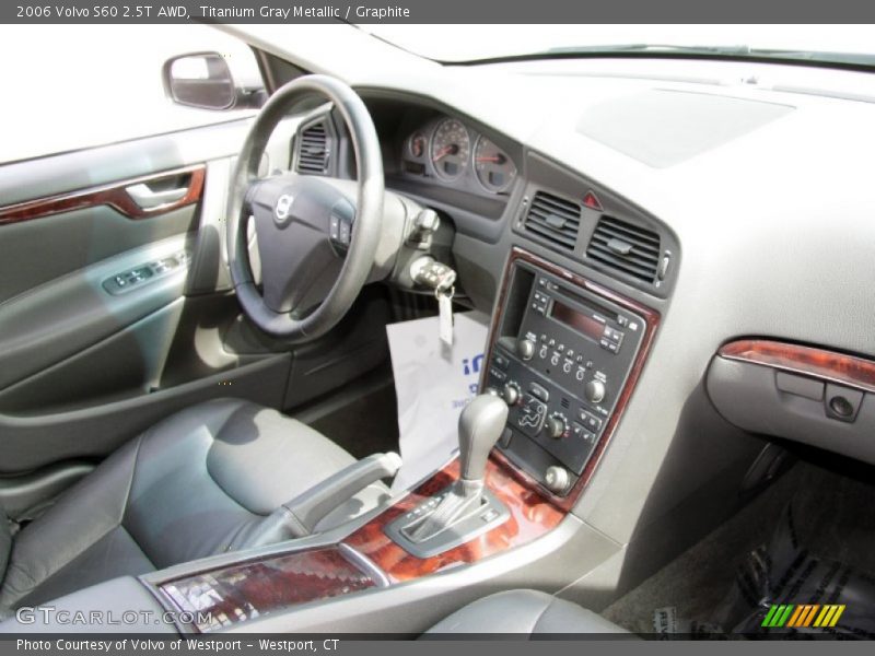 Titanium Gray Metallic / Graphite 2006 Volvo S60 2.5T AWD