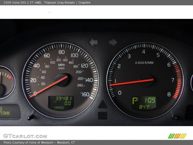 Titanium Gray Metallic / Graphite 2006 Volvo S60 2.5T AWD