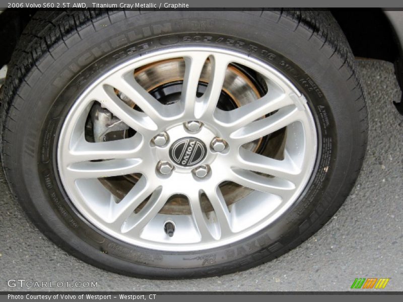 Titanium Gray Metallic / Graphite 2006 Volvo S60 2.5T AWD