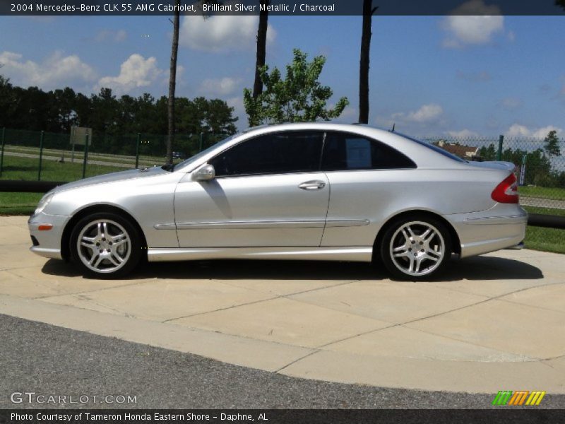  2004 CLK 55 AMG Cabriolet Brilliant Silver Metallic