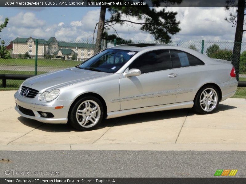  2004 CLK 55 AMG Cabriolet Brilliant Silver Metallic
