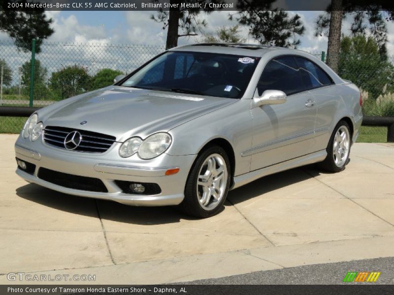 Front 3/4 View of 2004 CLK 55 AMG Cabriolet