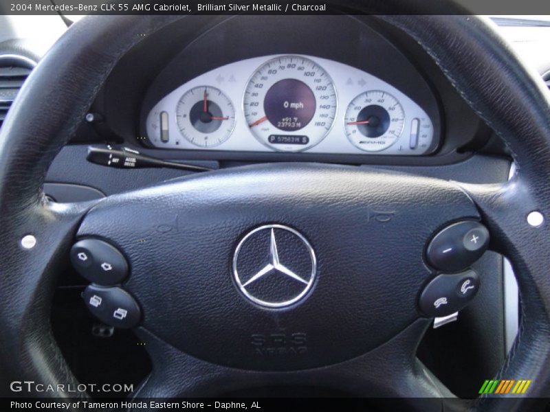  2004 CLK 55 AMG Cabriolet Steering Wheel