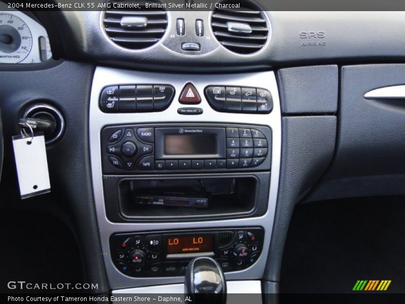 Controls of 2004 CLK 55 AMG Cabriolet