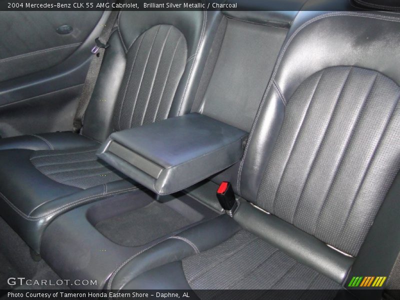  2004 CLK 55 AMG Cabriolet Charcoal Interior