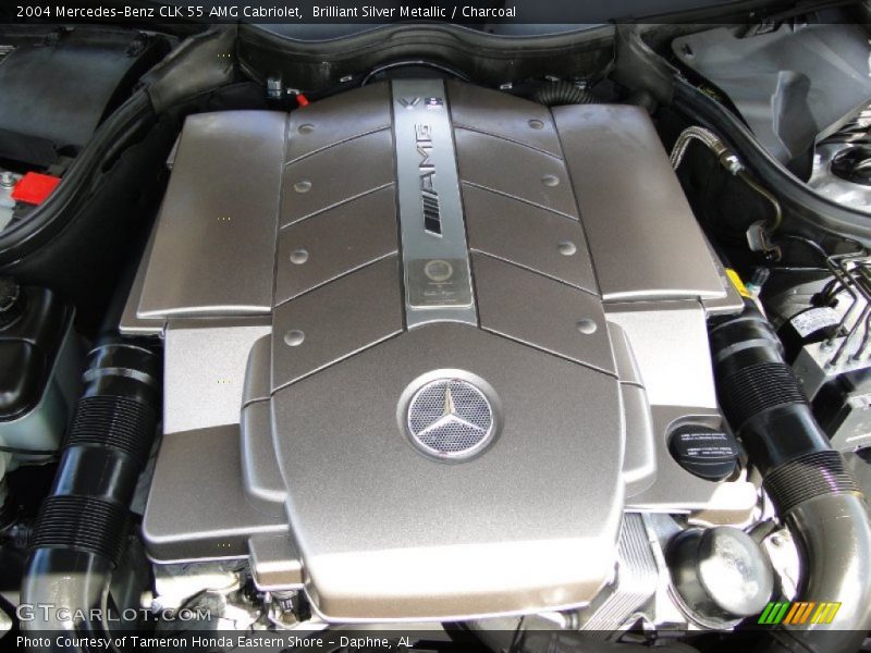  2004 CLK 55 AMG Cabriolet Engine - 5.4 Liter AMG SOHC 24-Valve V8