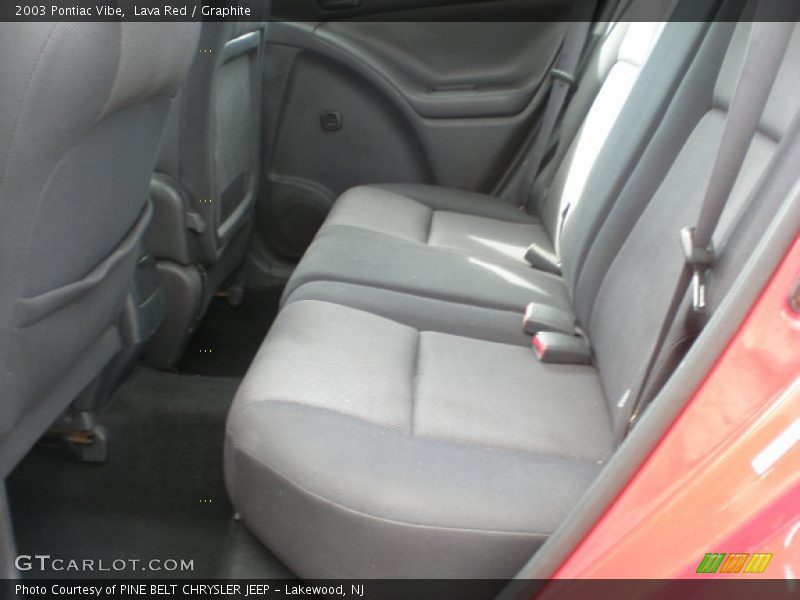 Lava Red / Graphite 2003 Pontiac Vibe