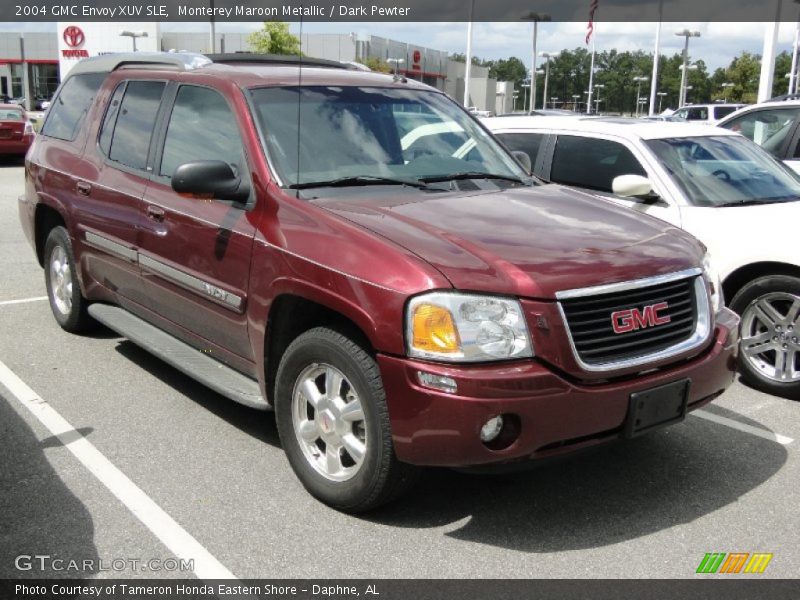 Monterey Maroon Metallic / Dark Pewter 2004 GMC Envoy XUV SLE