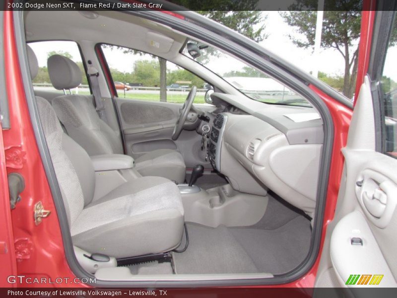 Flame Red / Dark Slate Gray 2002 Dodge Neon SXT