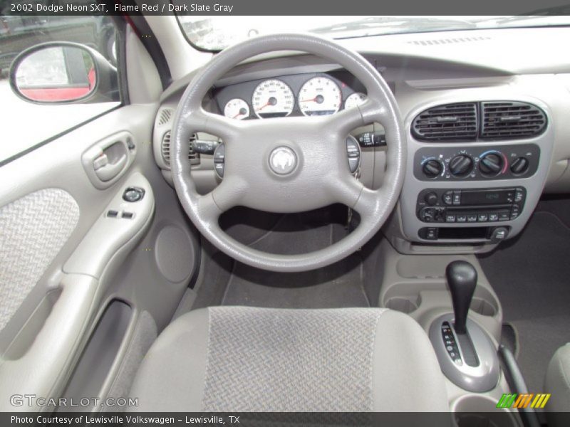 Flame Red / Dark Slate Gray 2002 Dodge Neon SXT