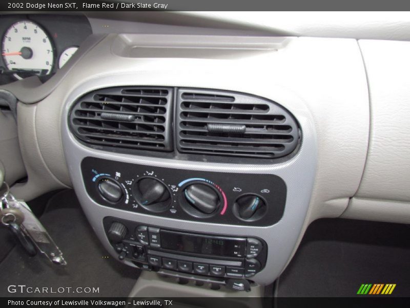 Flame Red / Dark Slate Gray 2002 Dodge Neon SXT