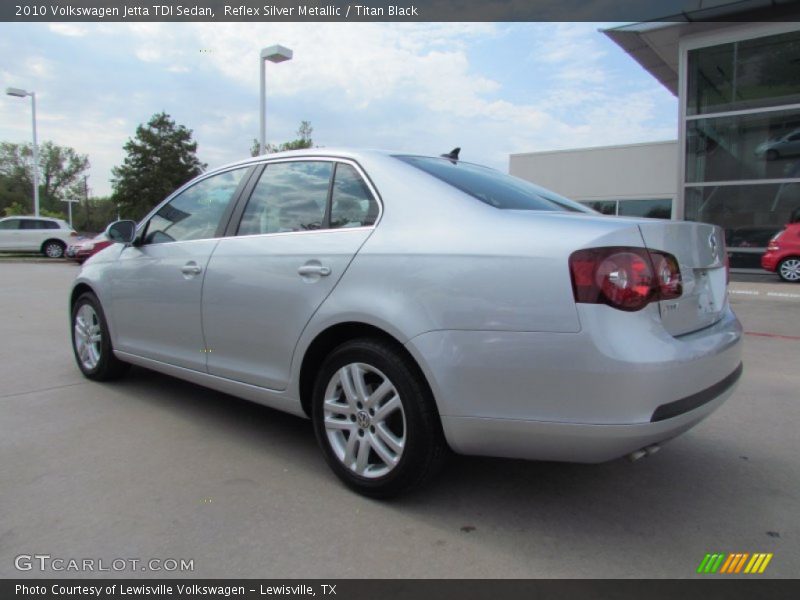 Reflex Silver Metallic / Titan Black 2010 Volkswagen Jetta TDI Sedan